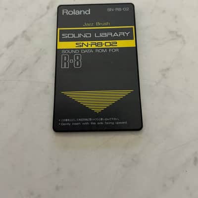 Roland SN-R8-02 Jazz Brush 1990s - Black
