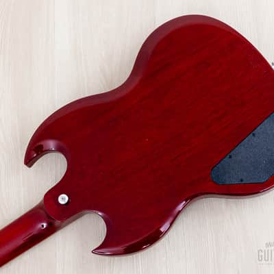 2018 Gibson SG Standard Bass Vintage Reissue EB-3 Gloss Cherry, Near-Mint w/ Case & Hangtags, Yamano image 14
