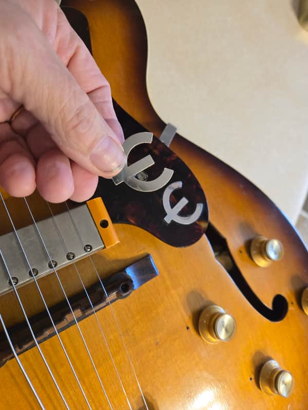Epiphone "E" Epsilon LOGO peel 'n stick image 1