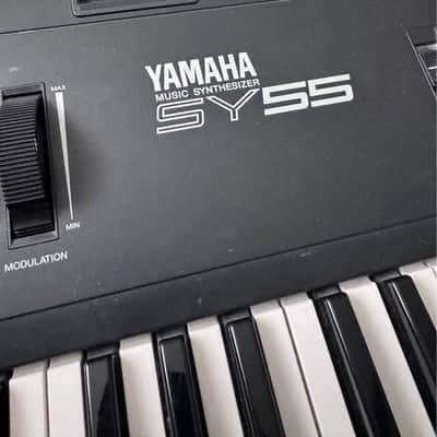 Yamaha SY55 Synthesizer 1989 - Black image 5