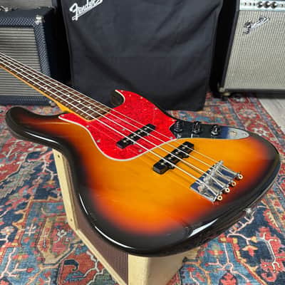 Fender Japan 62 Reissue Jazz Bass JB62 3 Tone Sunburst Fujigen Japan -1993-94 image 19