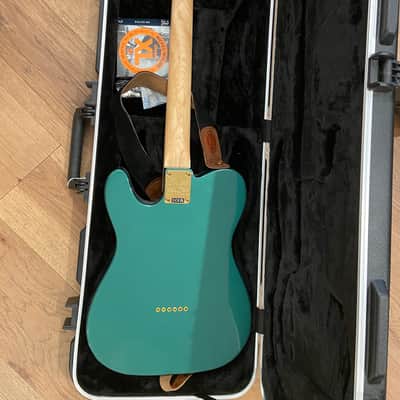 MINT Squier 40th Anniversary Gold Edition Telecaster 2022 - Sherwood Green image 9
