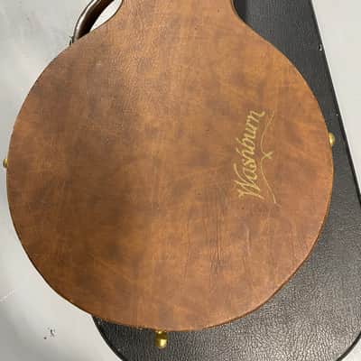 Vintage Washburn B-16 5-String Banjo c. 1980 – Hardshell Case – Beautiful Figured Wood image 2