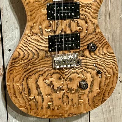 New Limited Edition PRS SE Custom 24 Exotic - Natural, Swamp Ash Veneer, Gorgeous One of A Kind Guitar! Ships Fast! image 3
