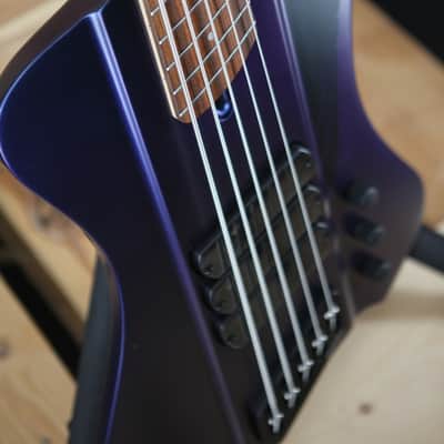 Dingwall D-Roc Standard 5-String - Matte Blue to Purple Colorshift image 6
