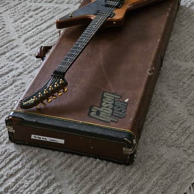 Gibson Explorer II E2 with Floyd Rose 1981 - Walnut image 22