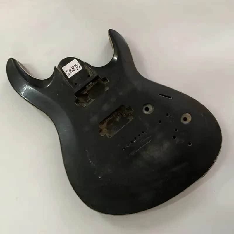 Black String Through HH Guitar Body DIY Project image 1