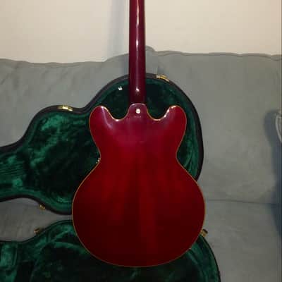 ESP Edwards E-SA-125 LTS  - SemiHollow Body Like Gibson ES335 - Upgrades image 2