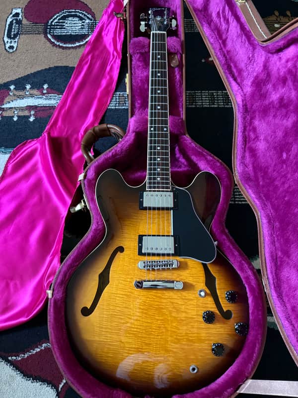 Gibson ES-335 Dot 1991 - 2014 - Figured Vintage Sunburst image 1