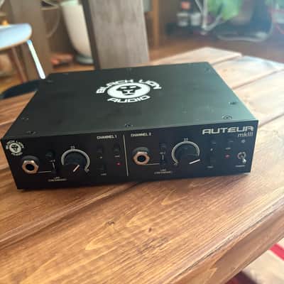 Black Lion Audio Auteur MKIII Dual Channel Microphone Preamp 2022 - Present - Black image 3
