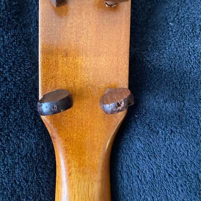 Vintage Jonah Kumalae Hawaiian Solid Koa Soprano Ukulele image 19