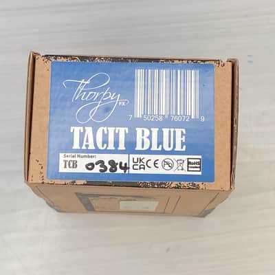 ThorpyFX Tacit Blue Germanium Fuzz 2023 - Blue / Black image 4