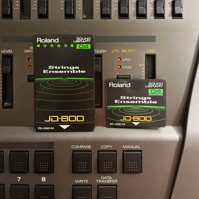 Roland JD-800 61-Key Programmable Synthesizer 1991 - 1995 - Carbon image 5
