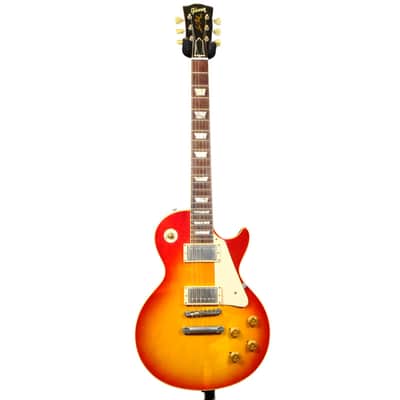 Gibson Custom Shop Historic Collection '58 Les Paul Standard Flame Top Reissue 1997 - 2002 Heritage Cherry Sunburst image 3