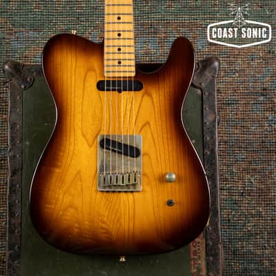 1992 Fernandes TE-85 Telecaster Active Pickups made in Japan Rare Brown Burst Finish image 5
