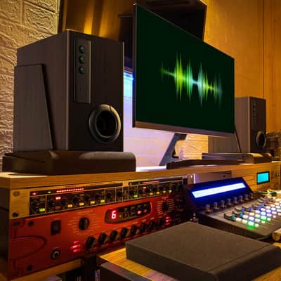 Studio Monitor Isolation Pads, High Density Monitor Foam for 5 Inch Speakers (Pair) image 7