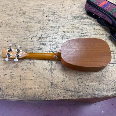 Used Ohana PK-10 Pineapple Soprano Ukulele Uke with Gig Bag image 8