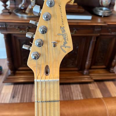 Fender Limited Edition 60th Anniversary American Stratocaster 2014 - Mystic Aztec Gold image 3