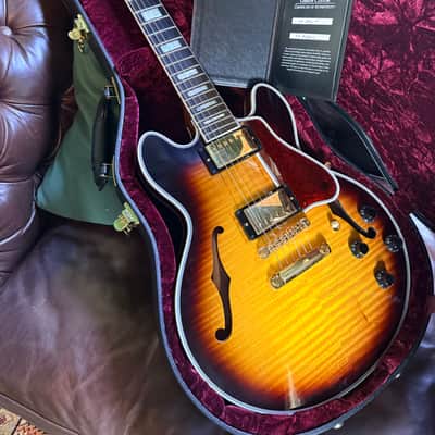 Gibson Custom Shop CS-356 (2023) Sunburst Figured Top Semi-Hollow Electric Guitar- Like New! Barely Played! image 1