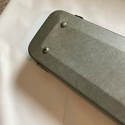 1980's Charvel Jackson Model Series Grey Chainsaw Bass Guitar Case image 13