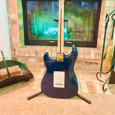 Fender Squire Affinity 2002 - Baltic Blue with Gig Bag image 9