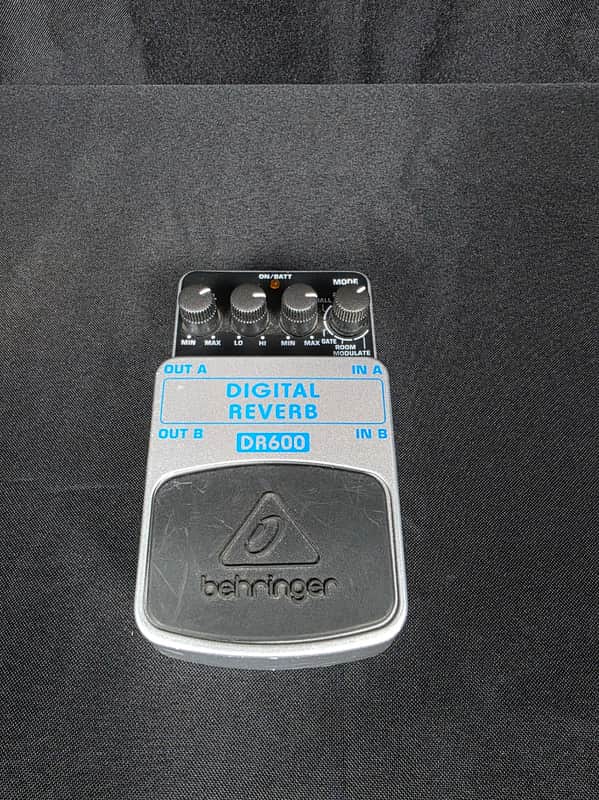 Behringer DR600 Digital Reverb Pedal 2010s - Standard