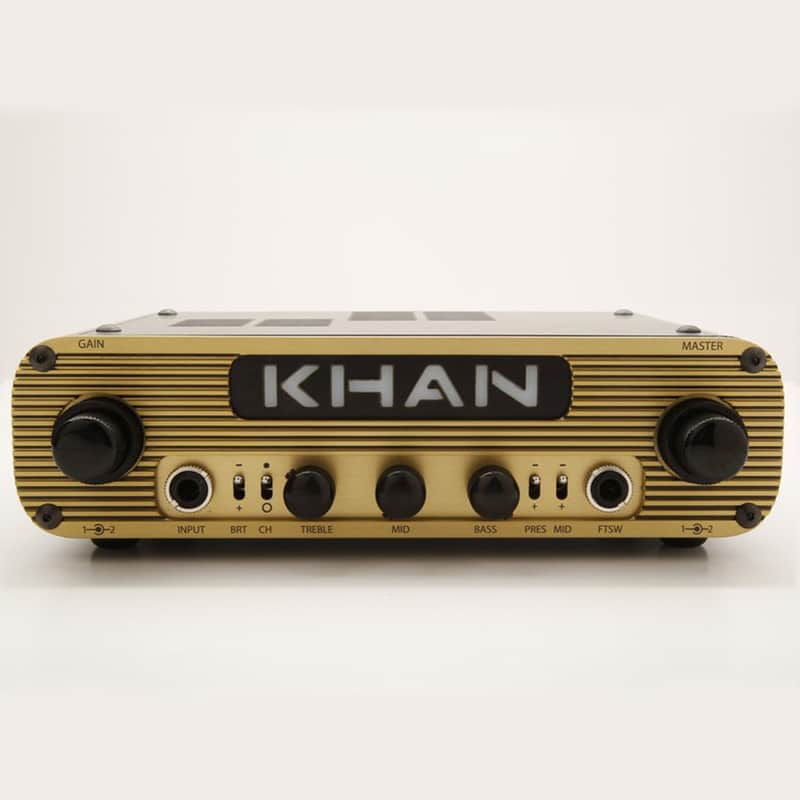 Khan Audio Pak Amp 2-Channel Vacuum Tube Compact Portable Guitar Amplifier Head image 1