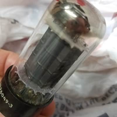 Tung-Sol ONE (1) 6V6GT AT1000 Weak Vacuum Tube Clear Glass Beam Power 6V6 1946-1959 image 3