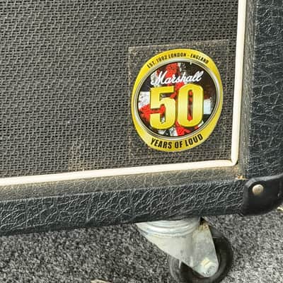 Marshall 1960A Lead 300-Watt 4x12" Angled Guitar Speaker Cabinet 2012 - Black image 4