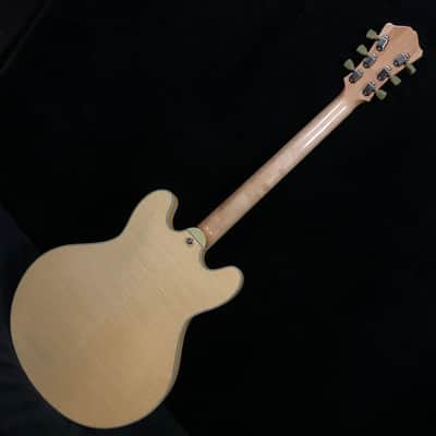 2018 Eastman T486 Blonde #0858 Archtop Electric Semi-Hollow Guitar image 6
