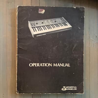VTG Sequential Circuits Six-Trak Analog Synthesizer + Orig Box, Foam, Manual (Upgraded NVRAM) image 4