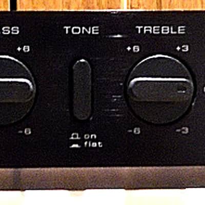 Audiolab 8000C Pre-Amplifier & 8000P Power Amp 1990s - Black image 2