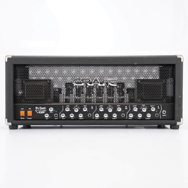 Crate Blue Voodoo BV300HB 3-Ch 300W Guitar Amp Head Owned by Ministry #52922 image 1