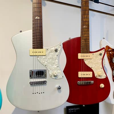 Soultool Guitars Laguz "The Special" Custom Pearl White/Natural NAMM Show Piece. (Authorized Dealer) image 16
