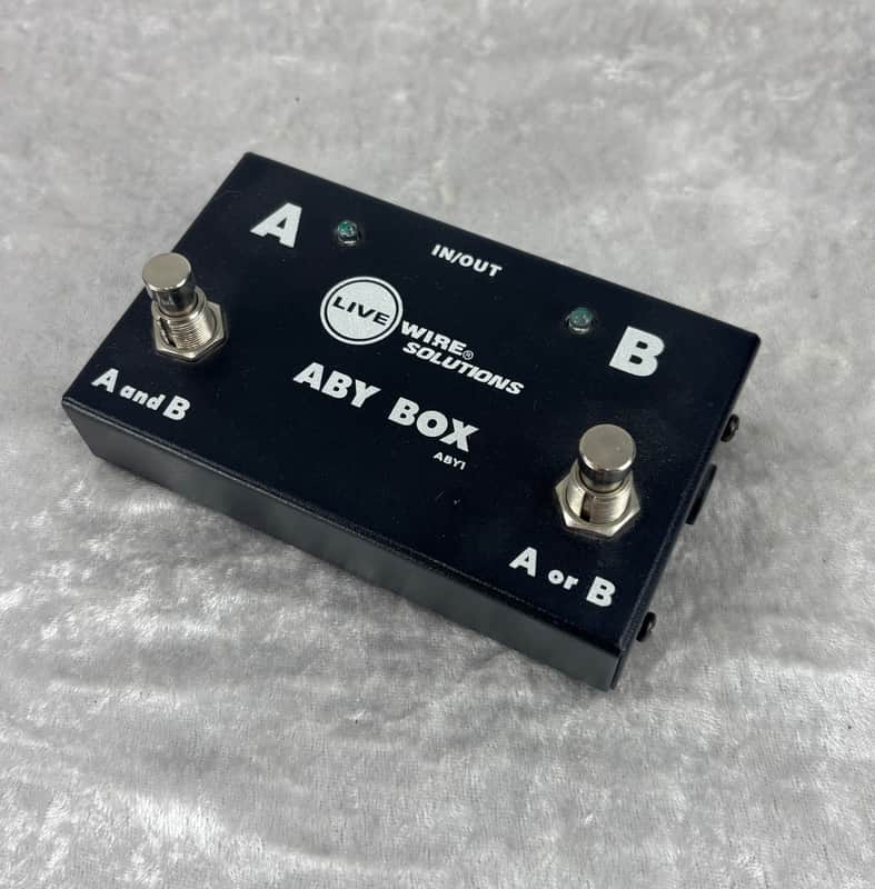 Used Live Wire ABY1 selector/combiner footswitch / ABY box / pedal image 1