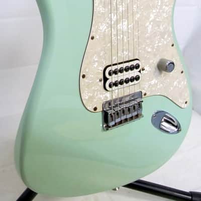 Used Fender Limited Edition Tom DeLonge Signature Stratocaster Surf Green See Photos and Description VGC image 11