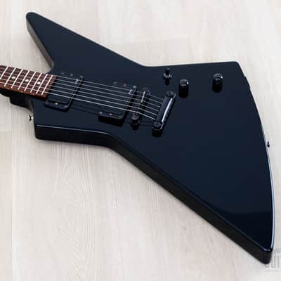 1998 ESP Custom EXP Explorer Black w/ EMG 81 w/ Case image 9