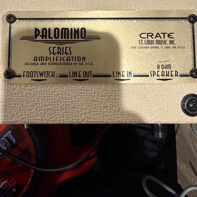 Crate Palomino V32 30-Watt Tube Guitar Combo Amp image 3