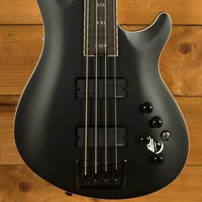 Schecter SLS Evil Twin-4 Bass - Ebony - Satin Black image 1