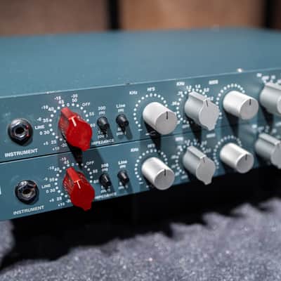 Vintech Audio Vintech Audio X73i Pair + Power Supply | Neve 1073 Style Class A Mic Preamp EQ | Pro Studio 2016 - grey image 2