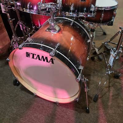 Tama Superstar Classic CL52KS 5-piece Shell Pack with Snare Drum - Mahogany Burst Lacquer image 3