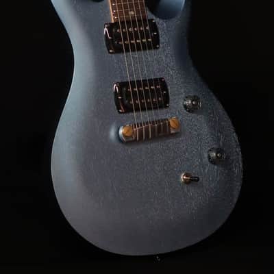 PRS SE CE24 Standard Stoptail Satin, Ice Blue Metallic image 4