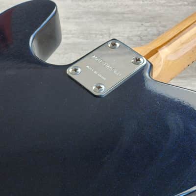 1974 Greco Japan TE-500 Thinline Semi Hollowbody Telecaster Deluxe (Navy Blue Sparkle) image 14