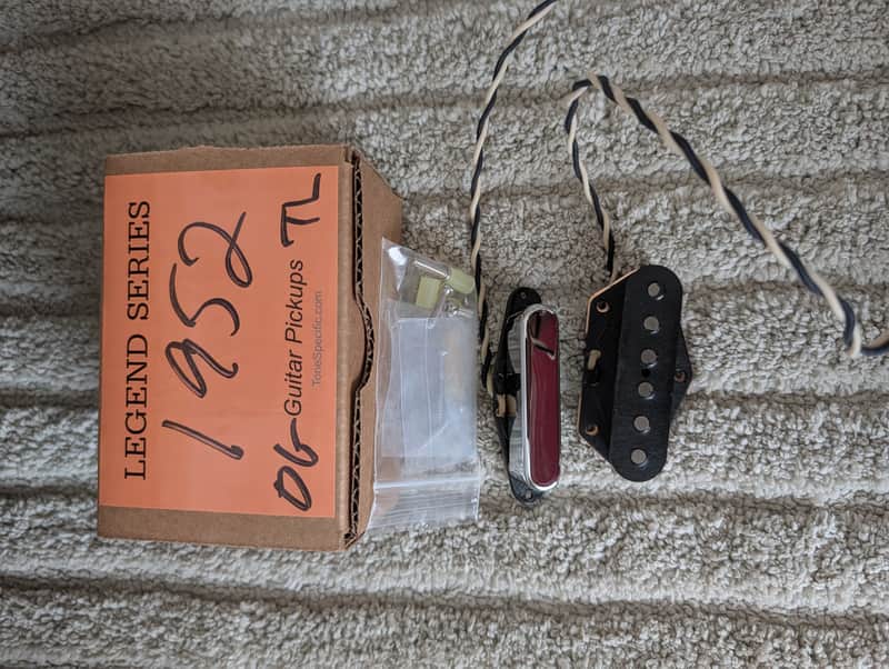Tone Specific 1952 LEGEND SERIES David White Inspired Old Glories Tele Pickups image 1