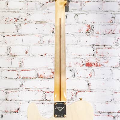 Fender - 1959 Telecaster Journeyman Relic - Electric Guitar w/ 1-Piece Rift Sawn Maple Neck Fingerboard - Aged White Blonde - w/ Hardshell Case - x2037 USED image 7