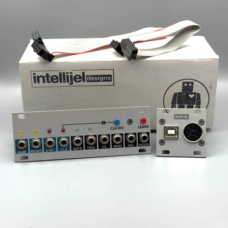 Intellijel uMIDI 1U MIDI Interface with MIDI in expander image 1