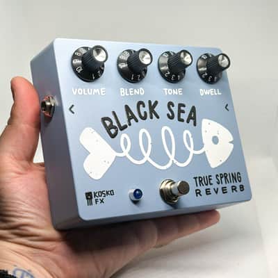 Kosko FX Black Sea True Spring Reverb Tank AMC2BF Suft Garage rock Vintage sound image 7