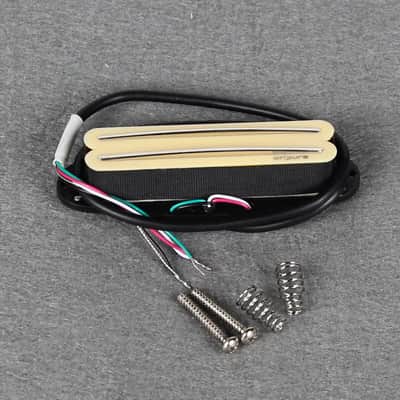 OriPure PB5 Dual Rails Humbucker Alnico 5 Pickups Cream 10-11K for ST SQ Guitar image 5