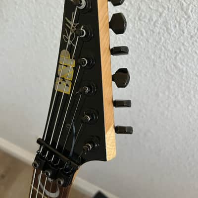 ESP KH-2 Ouija Kirk Hammett Signature 1990's - Black with Ouija Graphic image 13