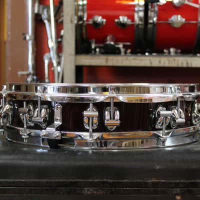 Ayotte 3.5x14 Piccolo Snare Drum in Dark Brown Lacquer image 2